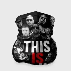 Бандана-труба 3D Hip hop