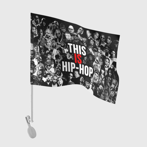 Флаг для автомобиля Hip hop