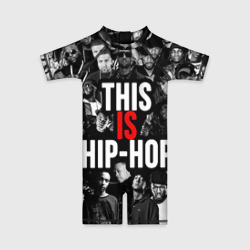 Детский купальный костюм 3D Hip hop
