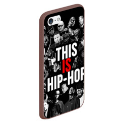 Чехол для iPhone 5/5S матовый Hip hop - фото 2