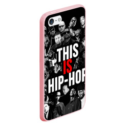 Чехол для iPhone 5/5S матовый Hip hop - фото 2