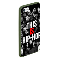 Чехол для iPhone 5/5S матовый Hip hop - фото 2