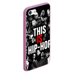 Чехол для iPhone 5/5S матовый Hip hop - фото 2