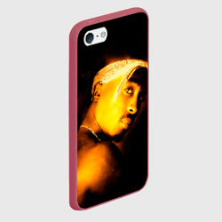 Чехол для iPhone 5/5S матовый 2pac - фото 2