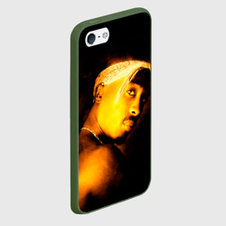 Чехол для iPhone 5/5S матовый 2pac - фото 2