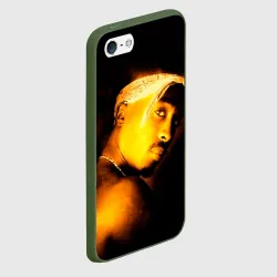 Чехол для iPhone 5/5S матовый 2pac - фото 2