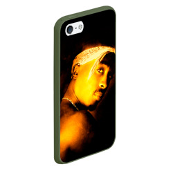 Чехол для iPhone 5/5S матовый 2pac - фото 2