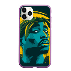 Чехол для iPhone 11 Pro Max матовый 2pac