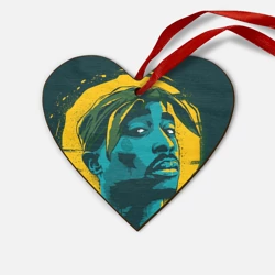 Деревянная игрушка Сердце 2pac