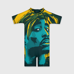 Детский купальный костюм 3D 2pac