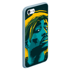 Чехол для iPhone 5/5S матовый 2pac - фото 2