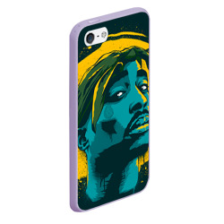 Чехол для iPhone 5/5S матовый 2pac - фото 2