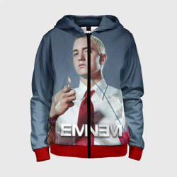 Детская толстовка 3D на молнии Eminem