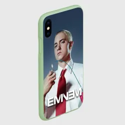Чехол для iPhone XS Max матовый Eminem - фото 2
