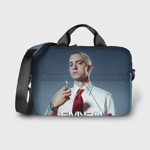 Сумка для ноутбука 3D Eminem, цвет 3D печать