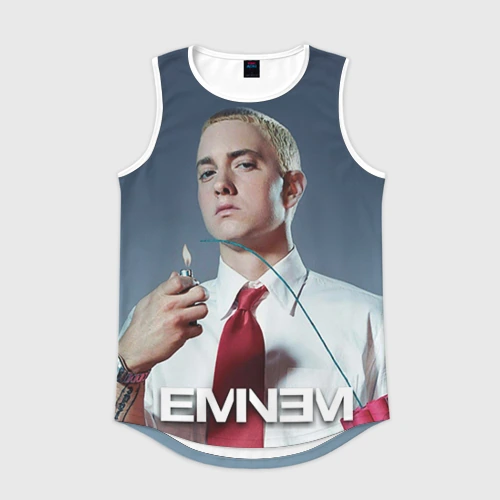 Мужская спортивная майка 3D Eminem