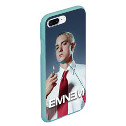 Чехол для iPhone 7Plus/8 Plus матовый Eminem - фото 2