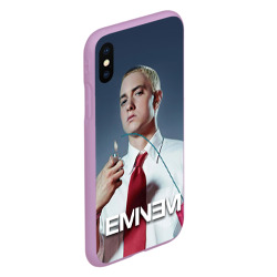 Чехол для iPhone XS Max матовый Eminem - фото 2