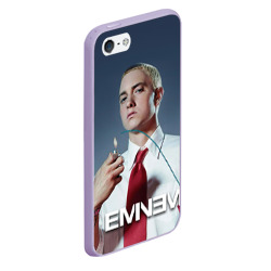 Чехол для iPhone 5/5S матовый Eminem - фото 2