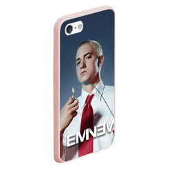 Чехол для iPhone 5/5S матовый Eminem - фото 2