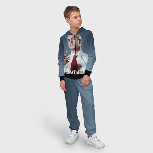 Детский 3D костюм с принтом Eminem, фото на моделе #1