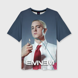 Женская футболка oversize 3D Eminem