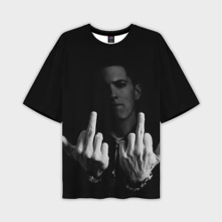 Мужская футболка oversize 3D Eminem