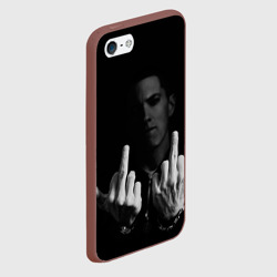 Чехол для iPhone 5/5S матовый Eminem - фото 2