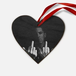 Деревянная игрушка Сердце Eminem