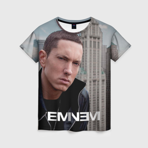 Женская футболка 3D Eminem