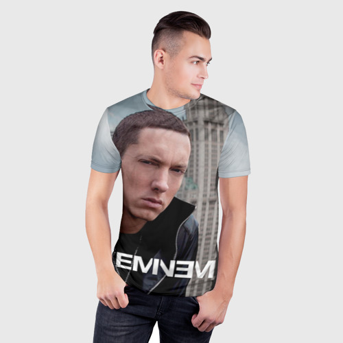 Мужская футболка 3D Slim Eminem - фото 3