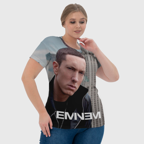 Женская футболка 3D Eminem - фото 6