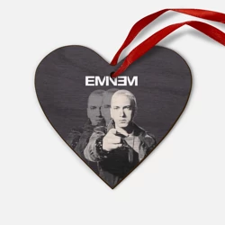 Деревянная игрушка Сердце Eminem