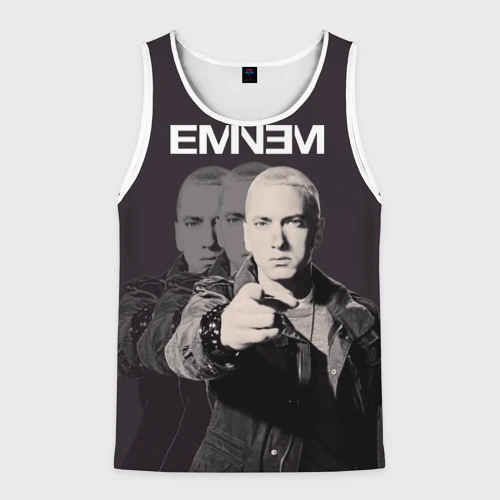 Мужская майка 3D Eminem