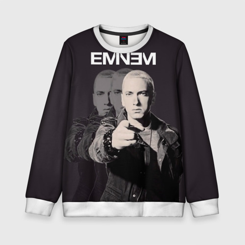 Детский свитшот 3D Eminem, цвет 3D печать