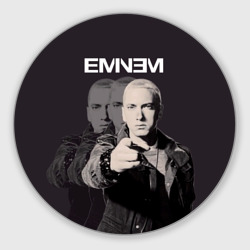 Круглый коврик для мышки Eminem