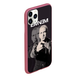 Чехол для iPhone 11 Pro Max матовый Eminem - фото 2