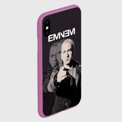Чехол для iPhone XS Max матовый Eminem - фото 2