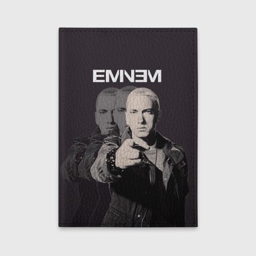 Обложка для автодокументов Eminem, цвет оранжевый