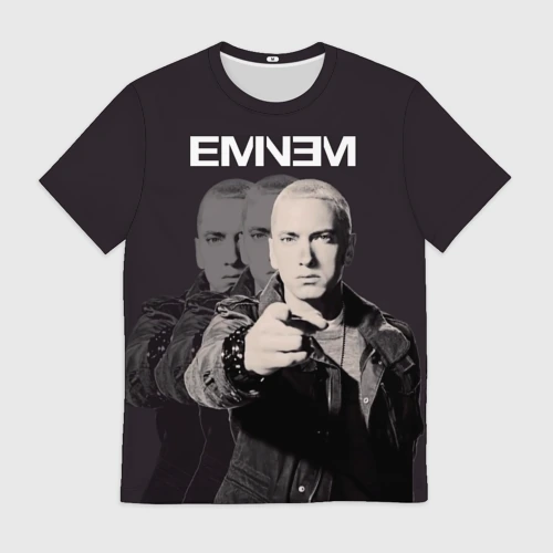 Мужская футболка 3D Eminem
