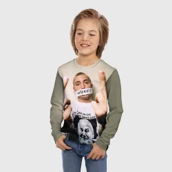 Детский лонгслив 3D Eminem - фото 3