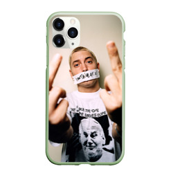 Чехол для iPhone 11 Pro матовый Eminem