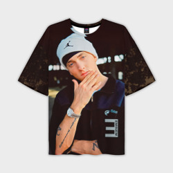 Мужская футболка oversize 3D Eminem