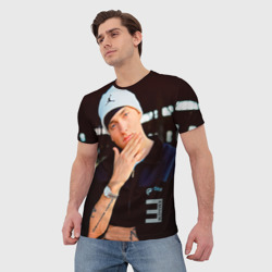 Мужская футболка 3D Eminem - фото 2
