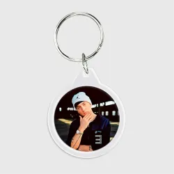 Брелок круглый Eminem