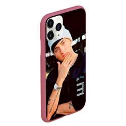 Чехол для iPhone 11 Pro Max матовый Eminem - фото 2