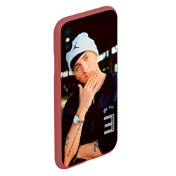 Чехол для iPhone XS Max матовый Eminem - фото 2