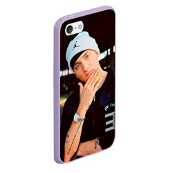 Чехол для iPhone 5/5S матовый Eminem - фото 2