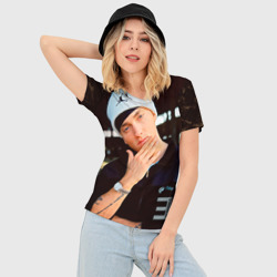 Женская футболка 3D Slim Eminem - фото 2