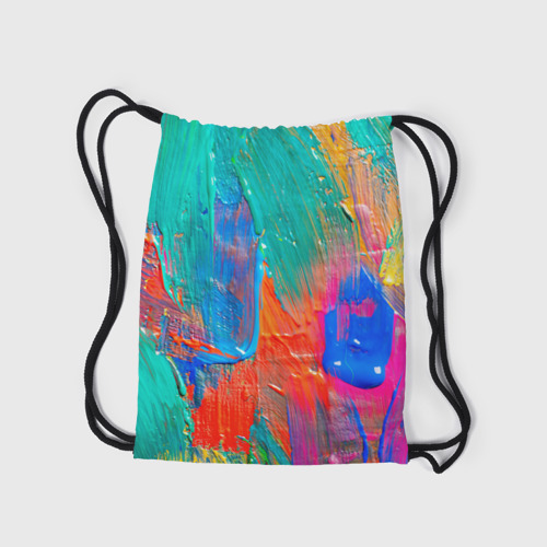 Рюкзак-мешок 3D Абстракция красок - фото 7